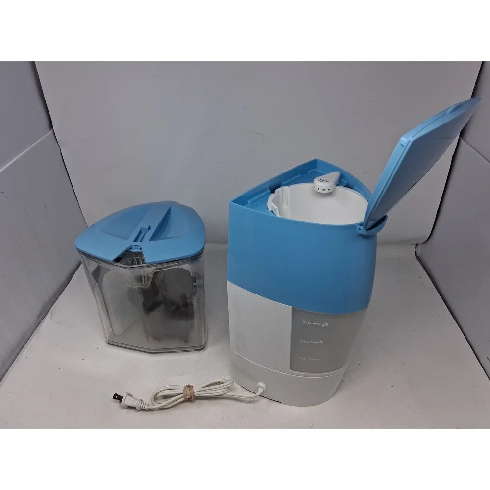 Mr. Coffee TM50 Iced Tea and Iced Coffee Maker 2 Quart Blue White with Manual